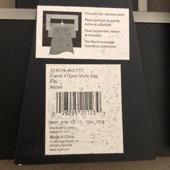 4 Photo Picture Frame - Picture 4 of 5